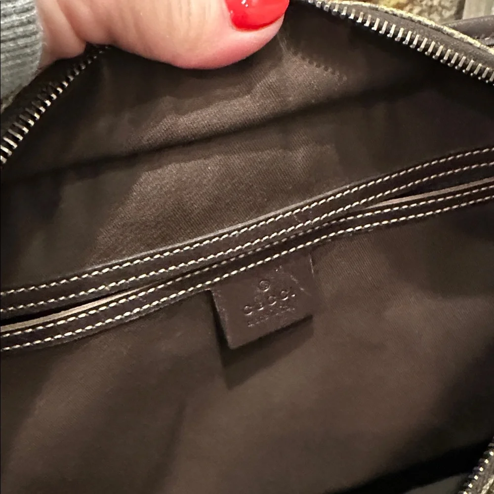 Gucci Beige and Brown Tote Bag - Picture 6 of 16